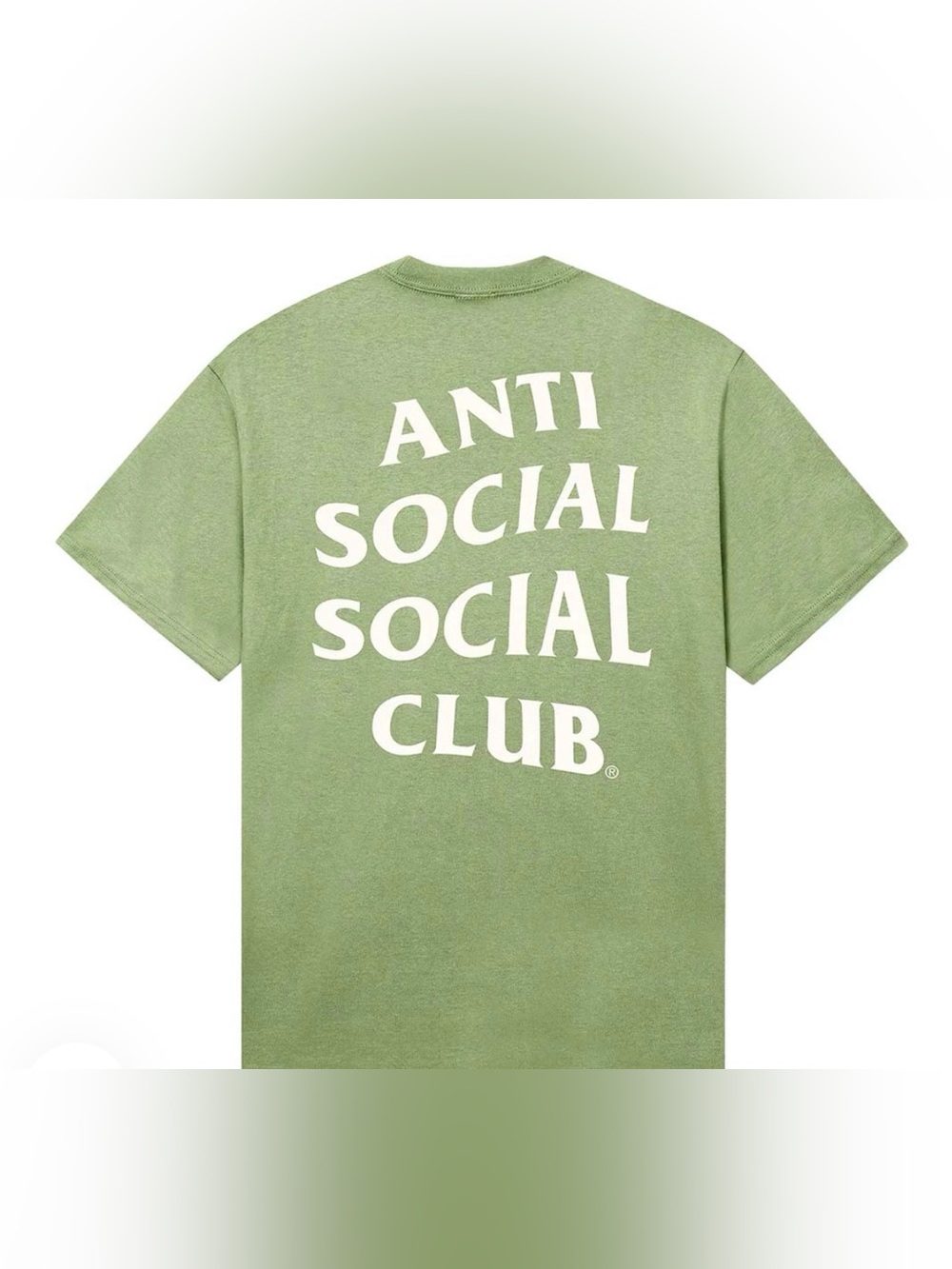Anti Social Social Club Mind Games Tee Lime Green
